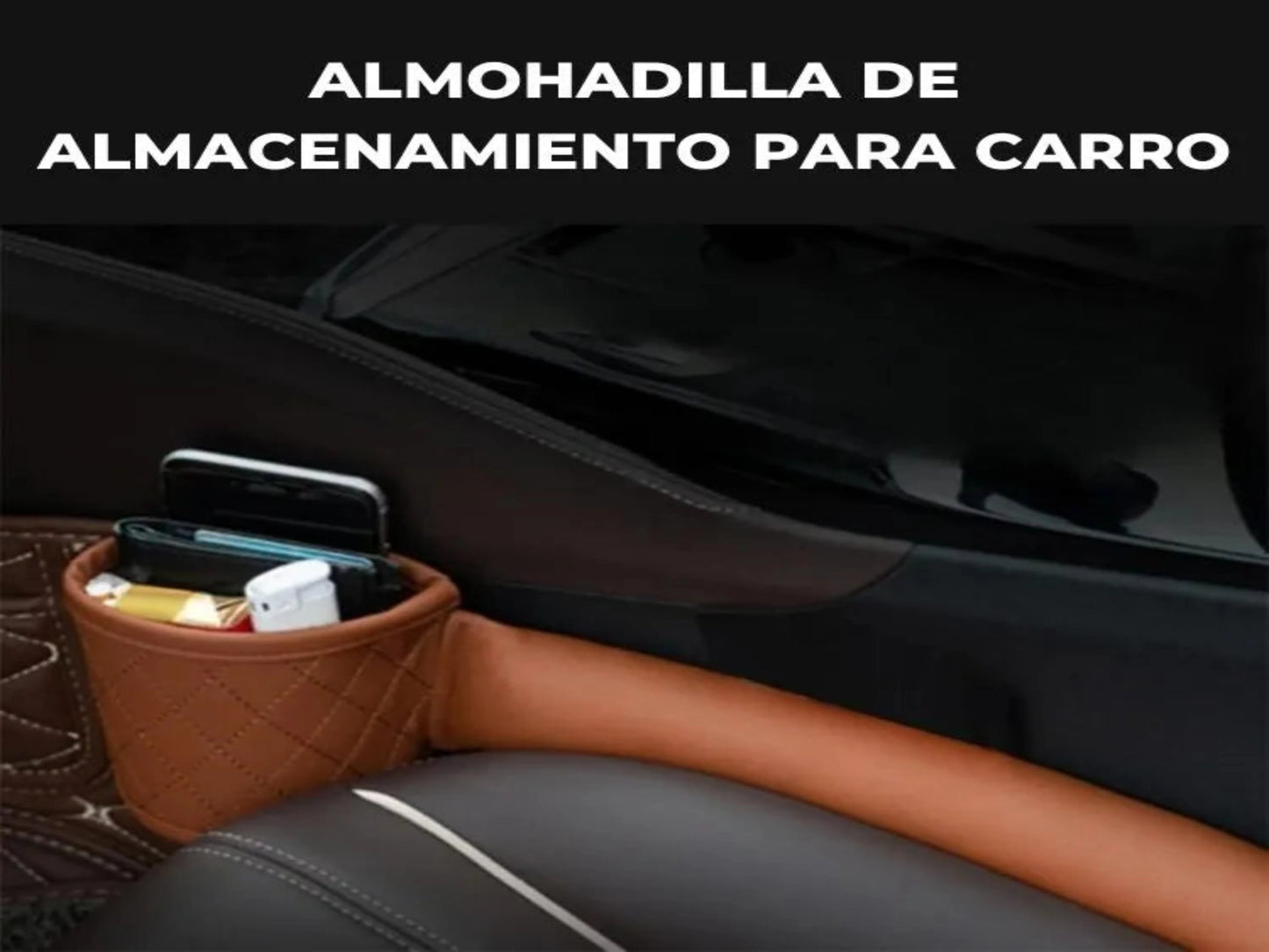 ALMOHADILLA DE ALMACENAMIENTO PARA CARRO (1 PAR)