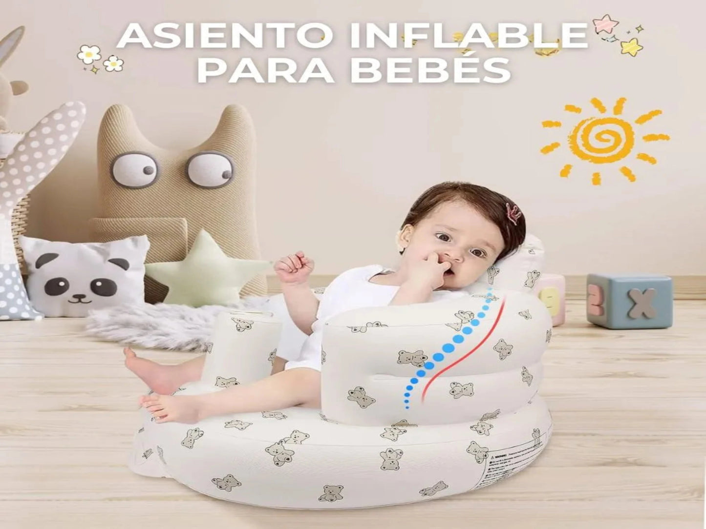 ASIENTO INFLABLE PARA BEBÉS