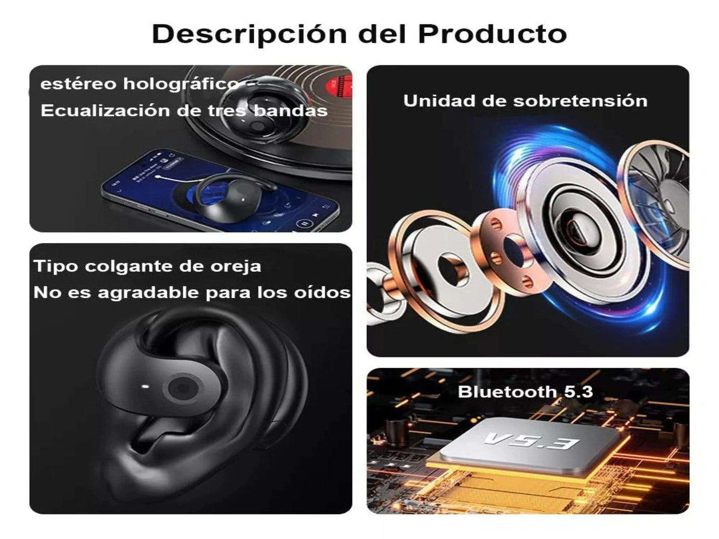 AUDIFONOS INALÁMBRICOS HY T26