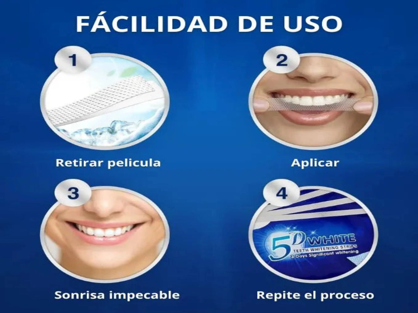 TIRAS DE BLANQUEAMIENTO DENTAL