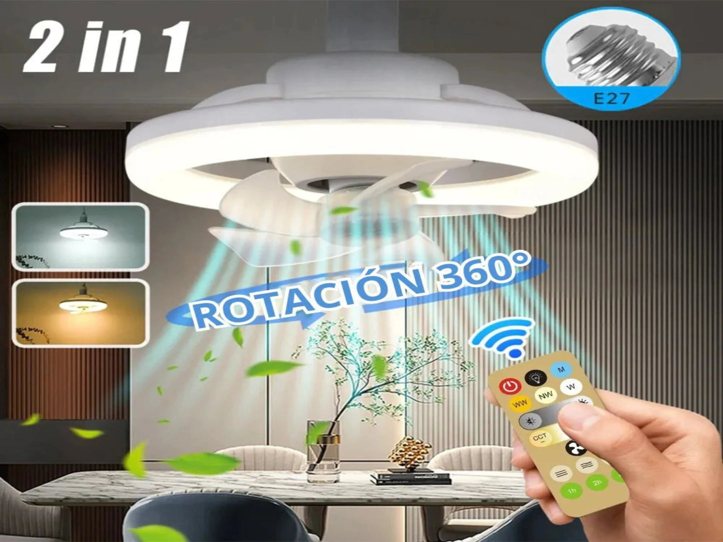 BOMBILLO LED VENTILADOR