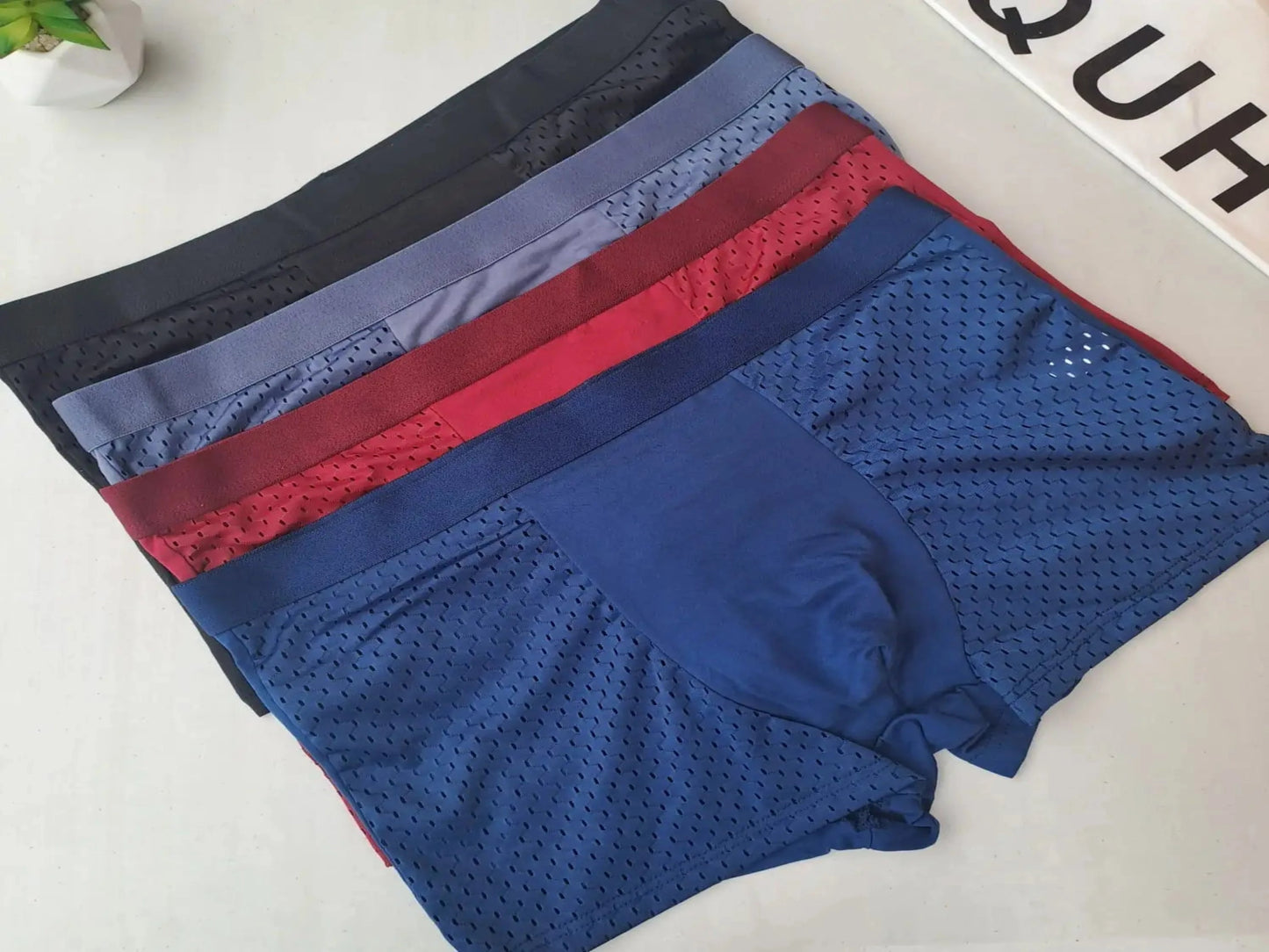 BOXER DE FIBRA DE BAMBÚ X3
