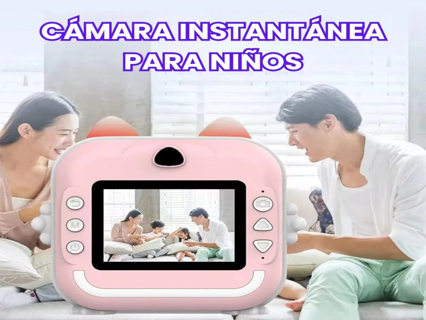 CÁMARA INSTANTÁNEA PARA NIÑOS