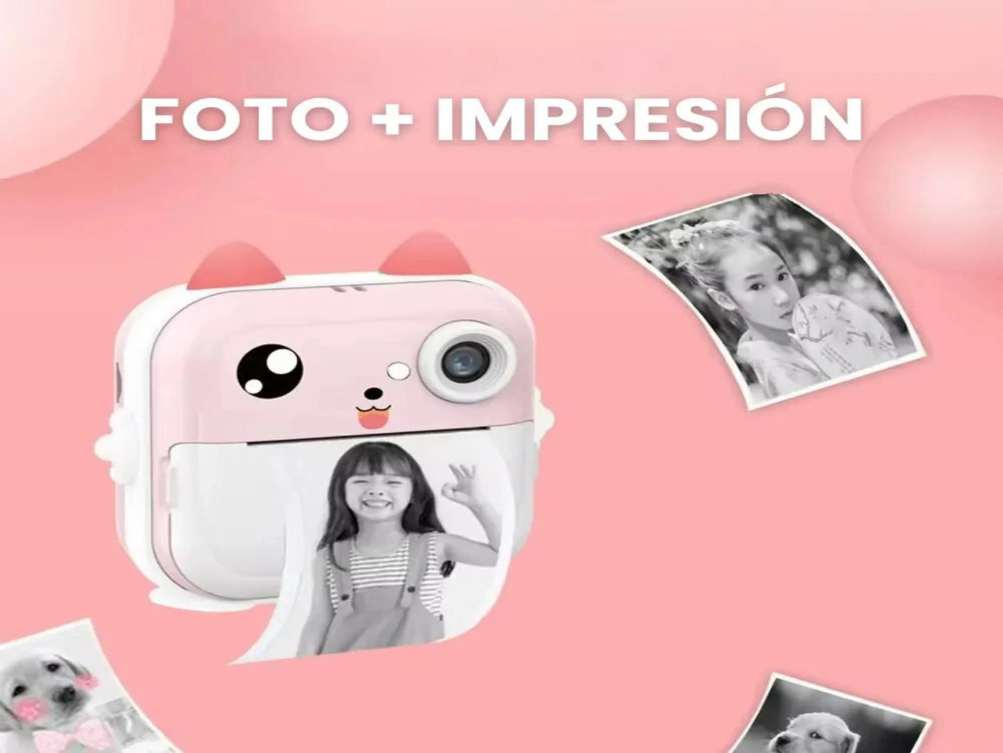 CÁMARA INSTANTÁNEA PARA NIÑOS