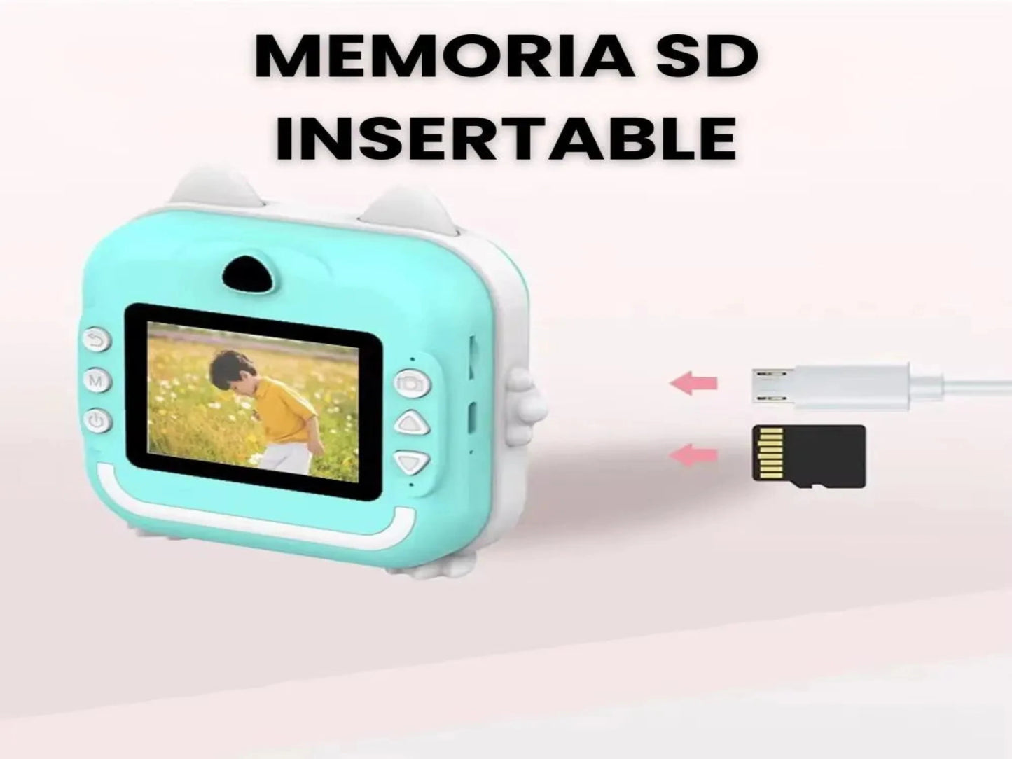 CÁMARA INSTANTÁNEA PARA NIÑOS