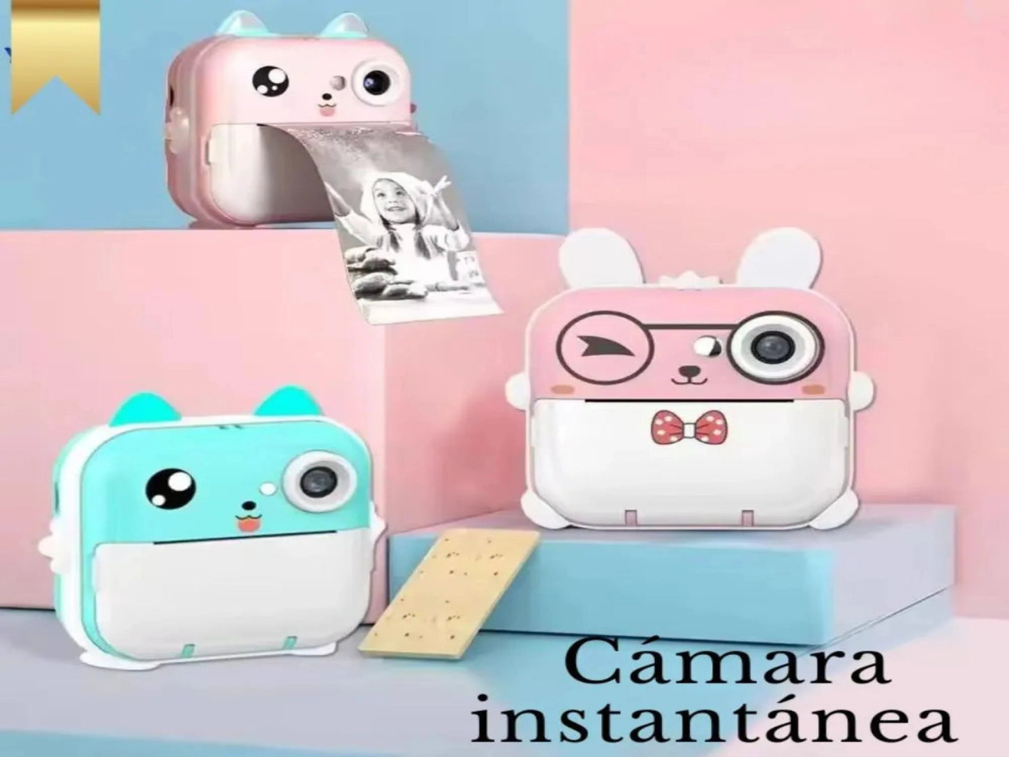 CÁMARA INSTANTÁNEA PARA NIÑOS