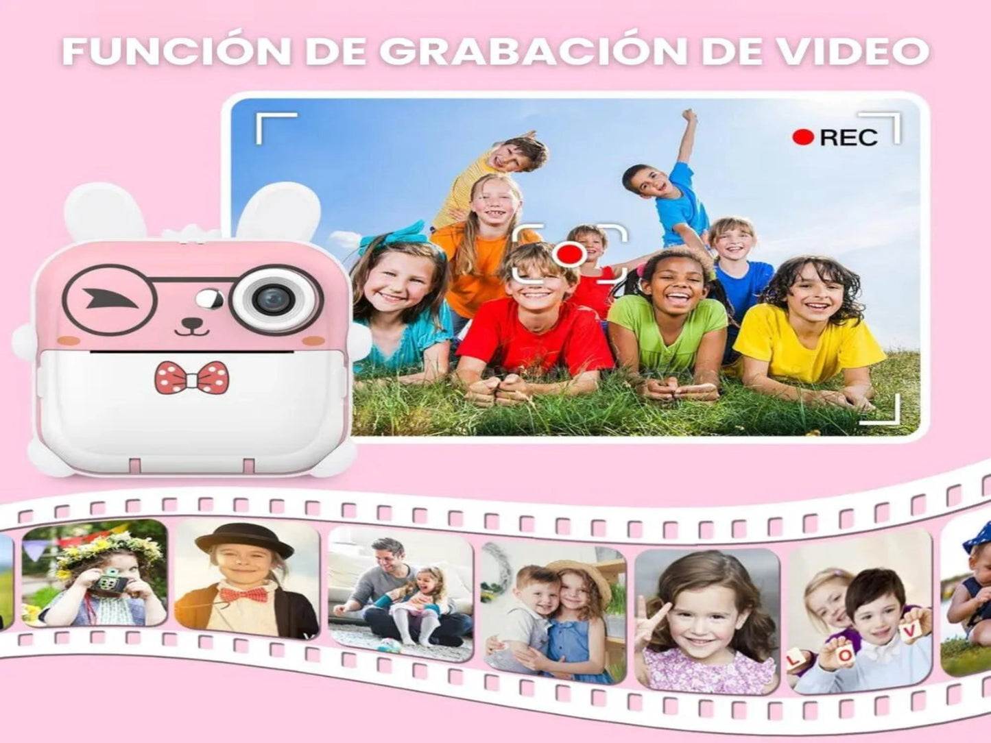 CÁMARA INSTANTÁNEA PARA NIÑOS