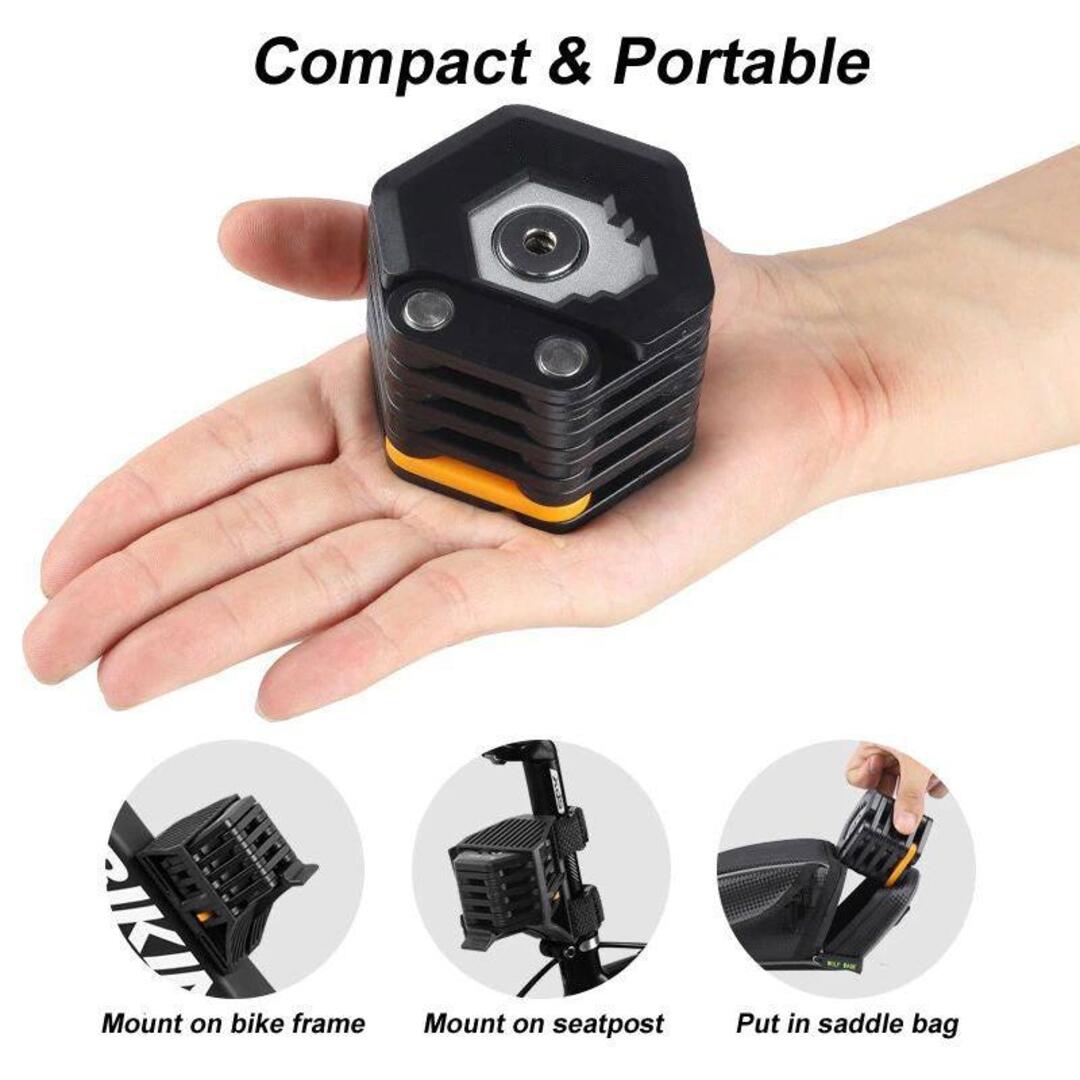 CANDADO PLEGABLE PARA BICICLETA