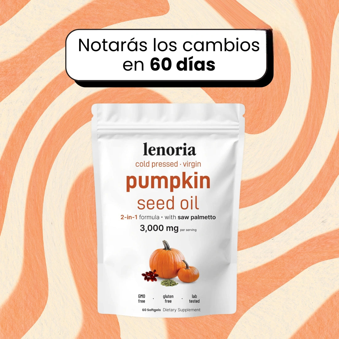 CAPSULAS DE SEMILLAS DE CALABAZA PARA PRÓSTATA
