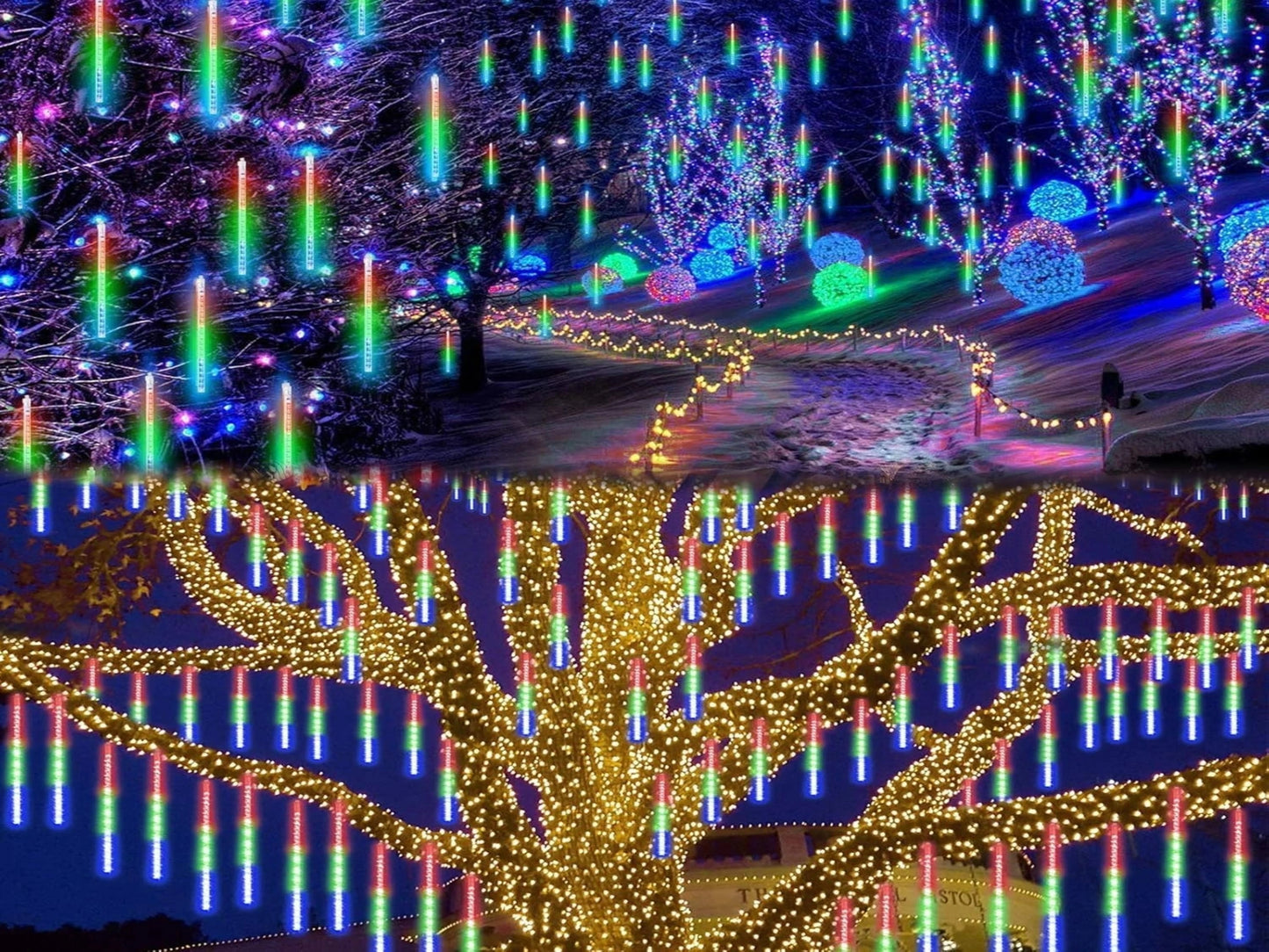 CASCADA LUCES NAVIDEÑAS