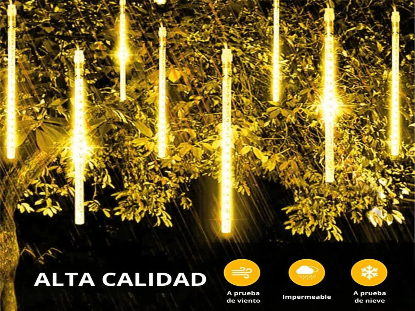 CASCADA LUCES NAVIDEÑAS