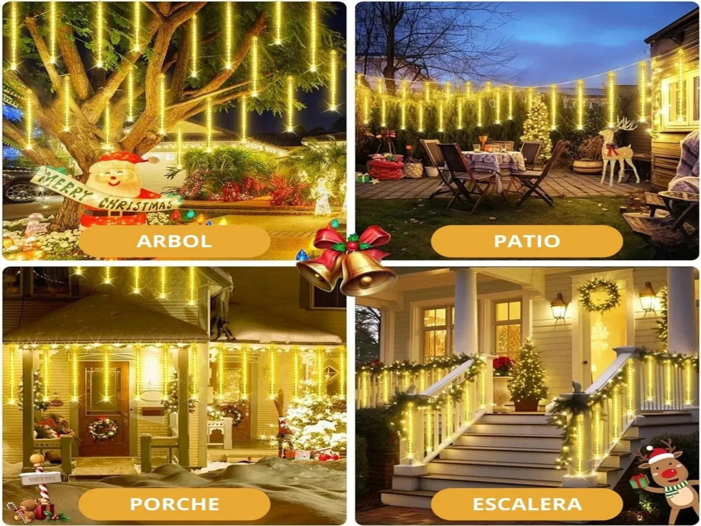 CASCADA LUCES NAVIDEÑAS