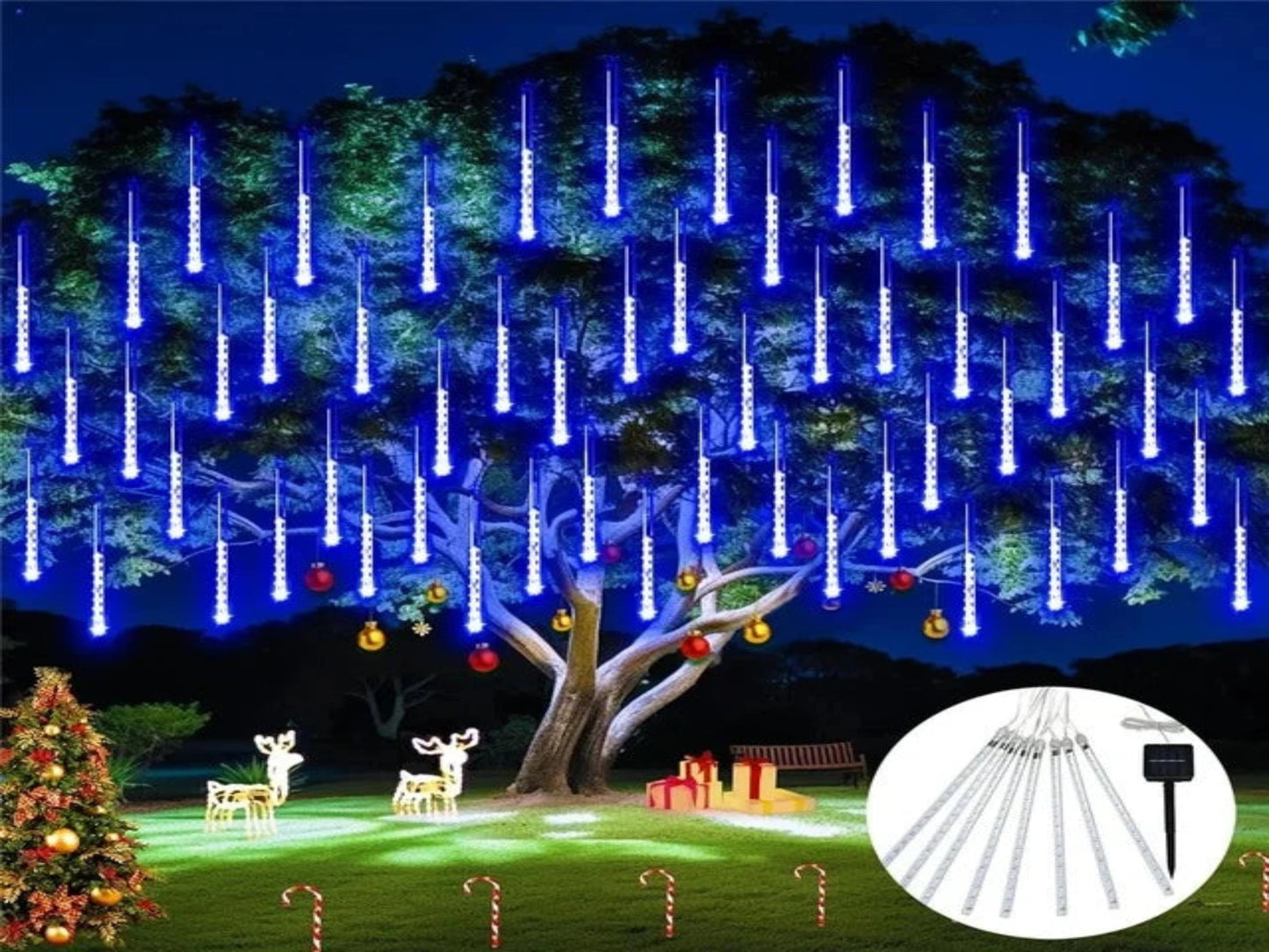 CASCADA LUCES NAVIDEÑAS