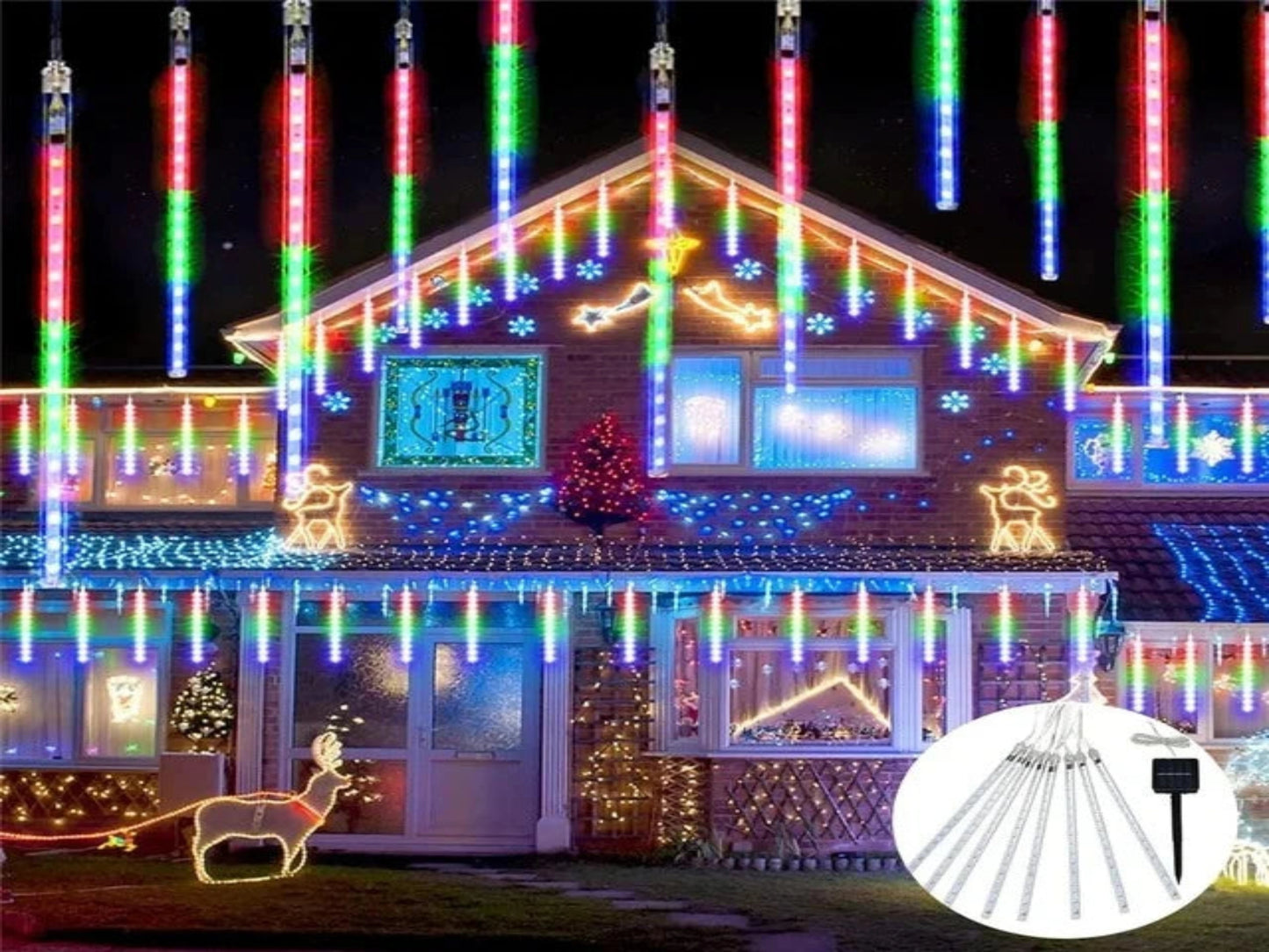 CASCADA LUCES NAVIDEÑAS