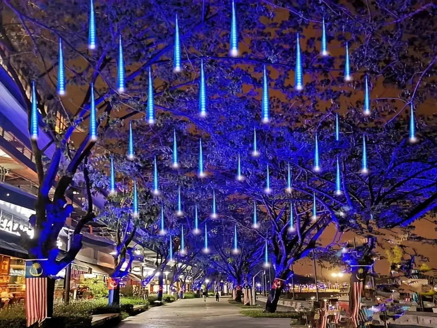CASCADA LUCES NAVIDEÑAS