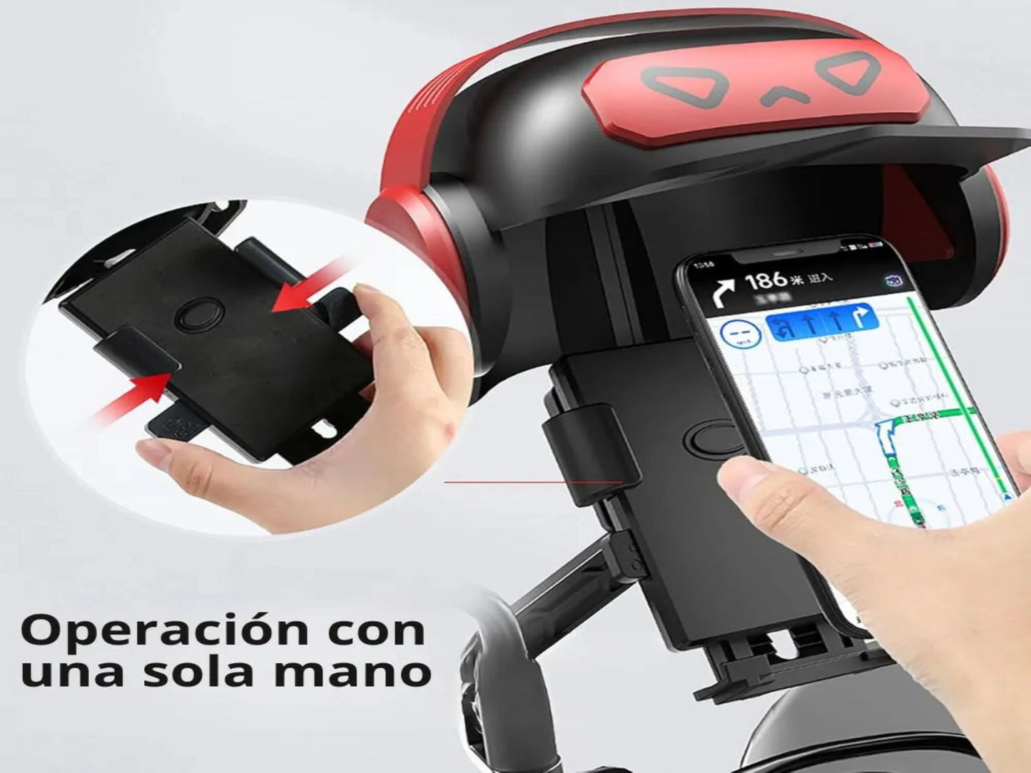 CASCO SOPORTE PARA TELÉFONO
