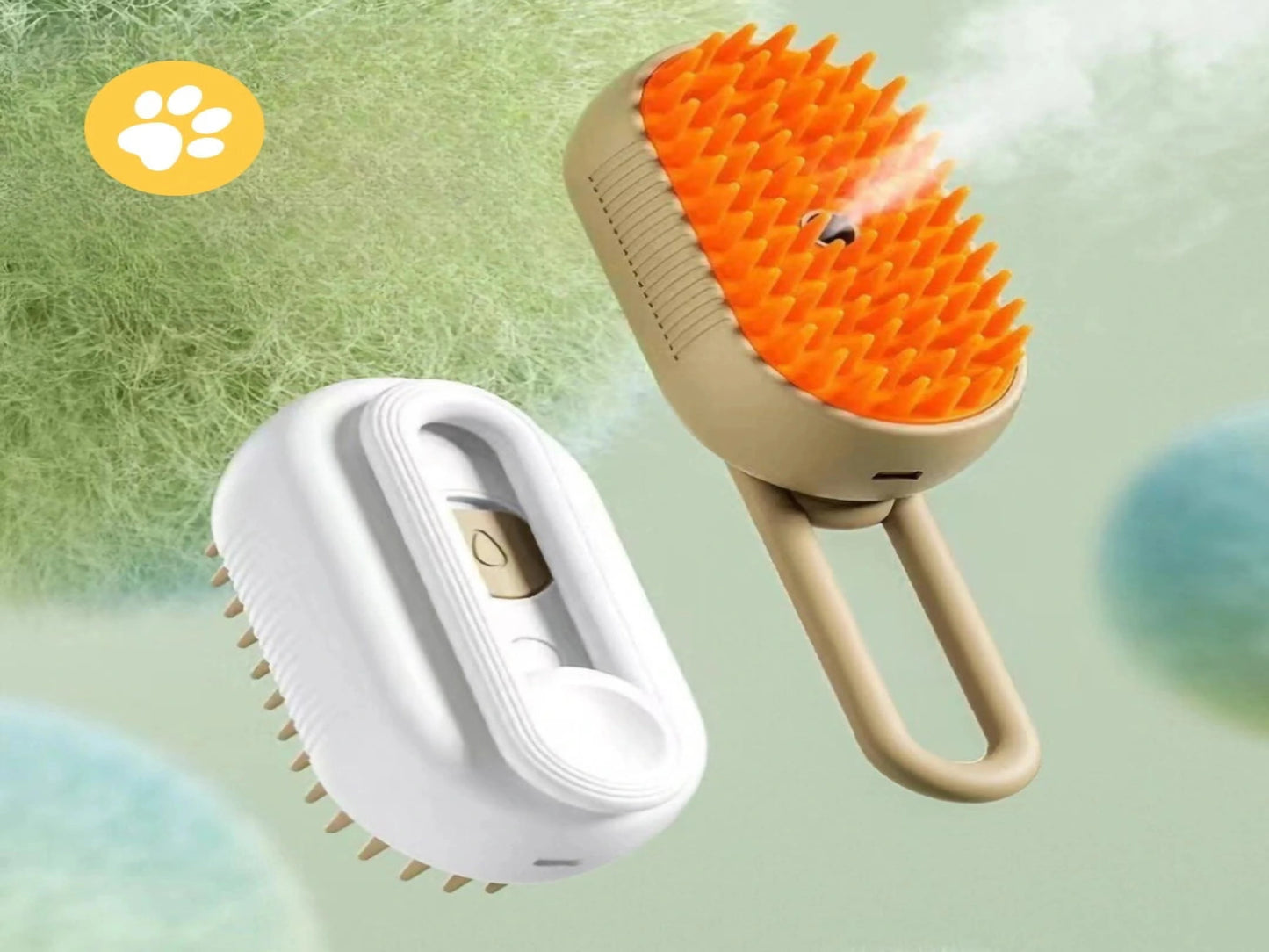 CEPILLO VAPORIZADOR PARA MASCOTAS