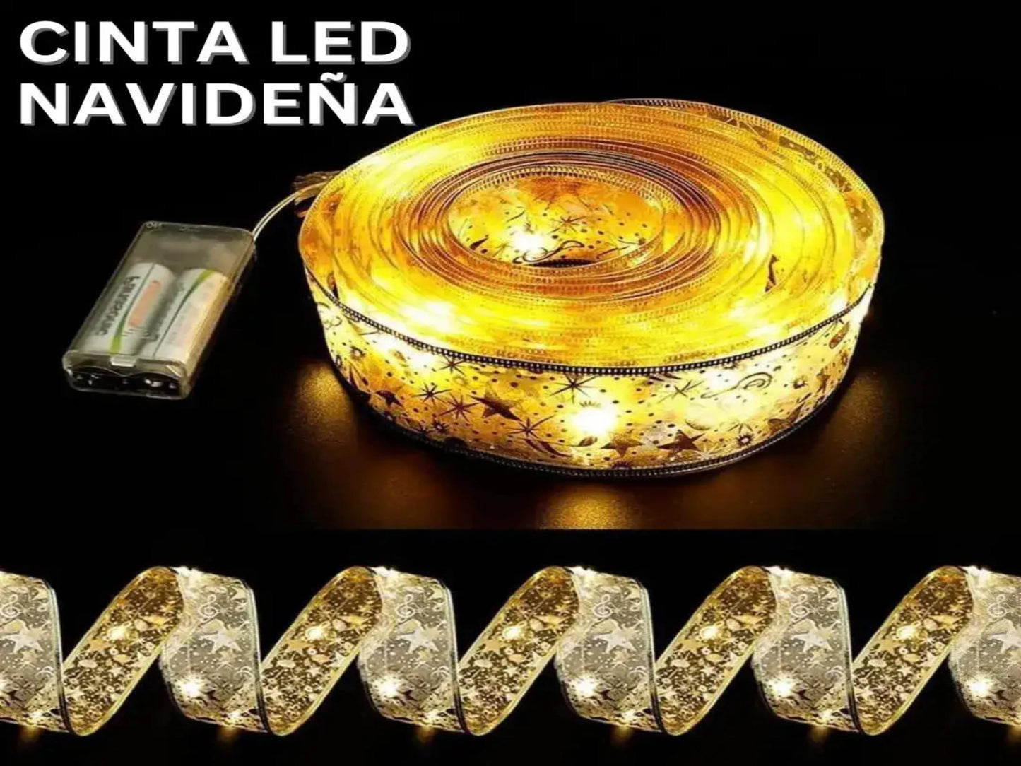 CINTA LED NAVIDEÑA
