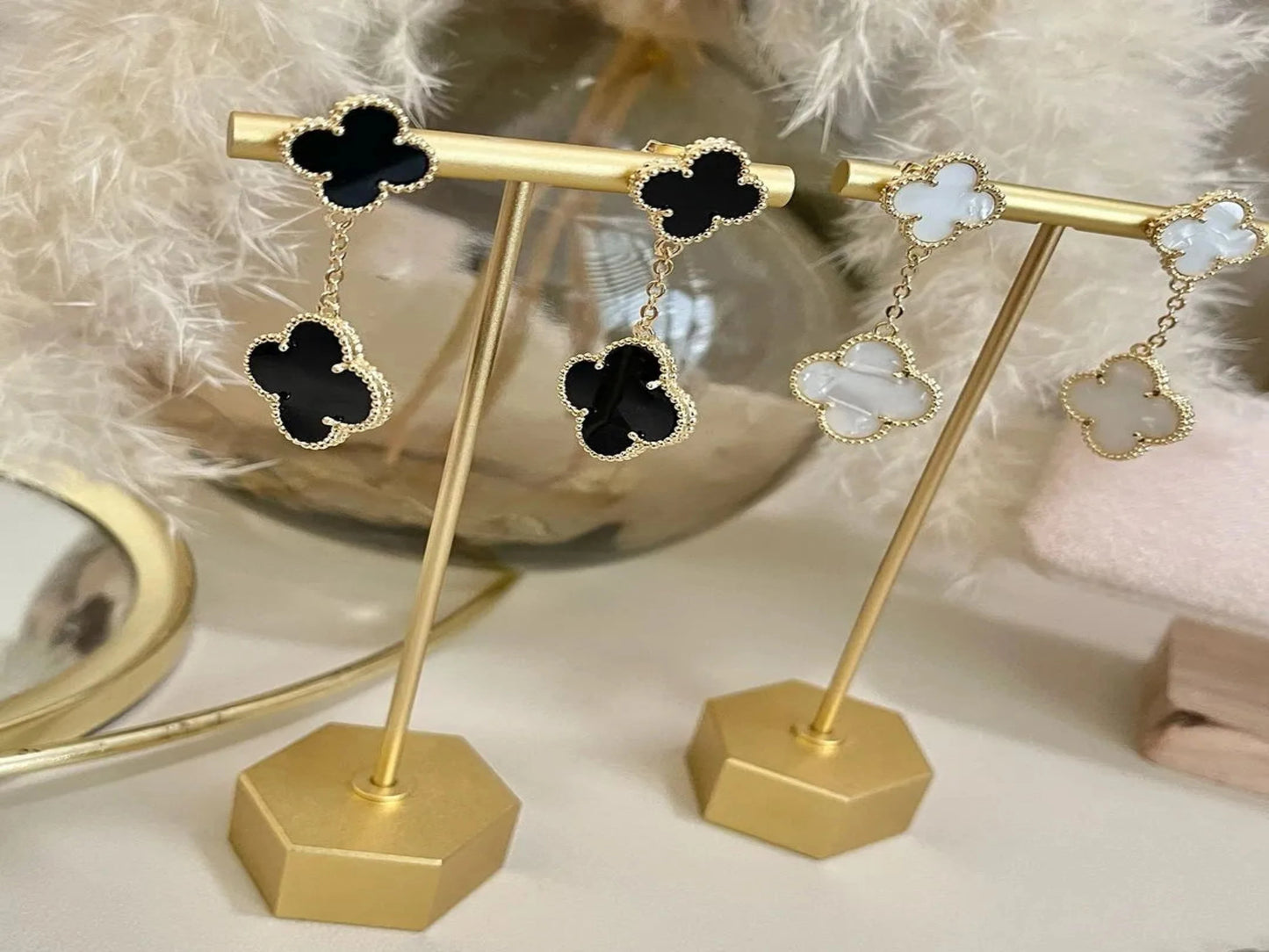 ARETES COLGANTES DE TRÉBOL