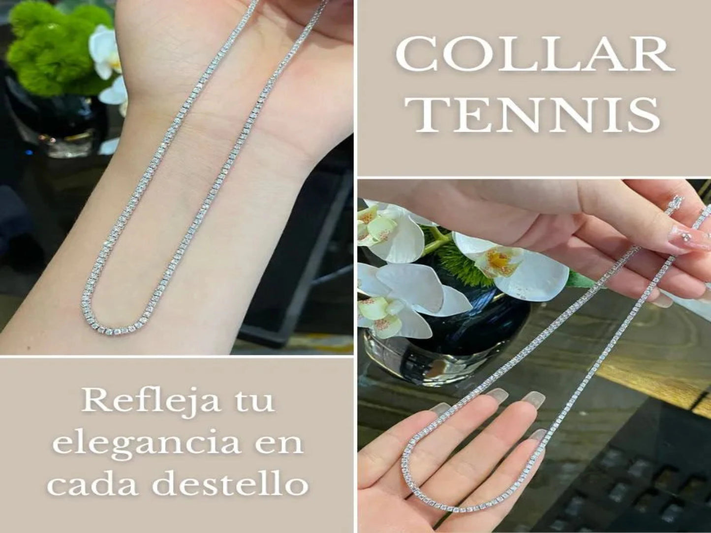 COLLAR TENNIS (50 CM)