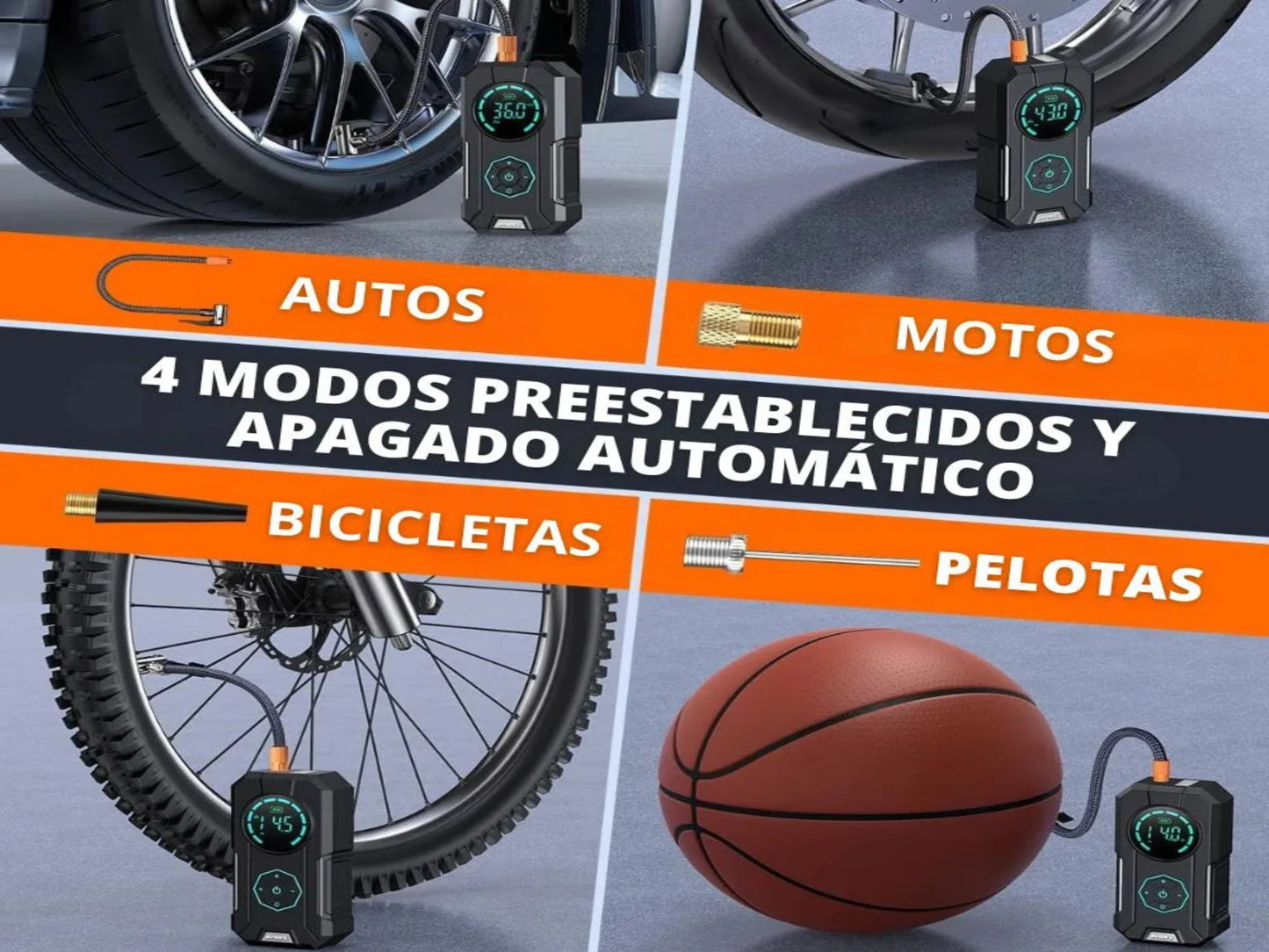 COMPRESOR DE AIRE RECARGABLE