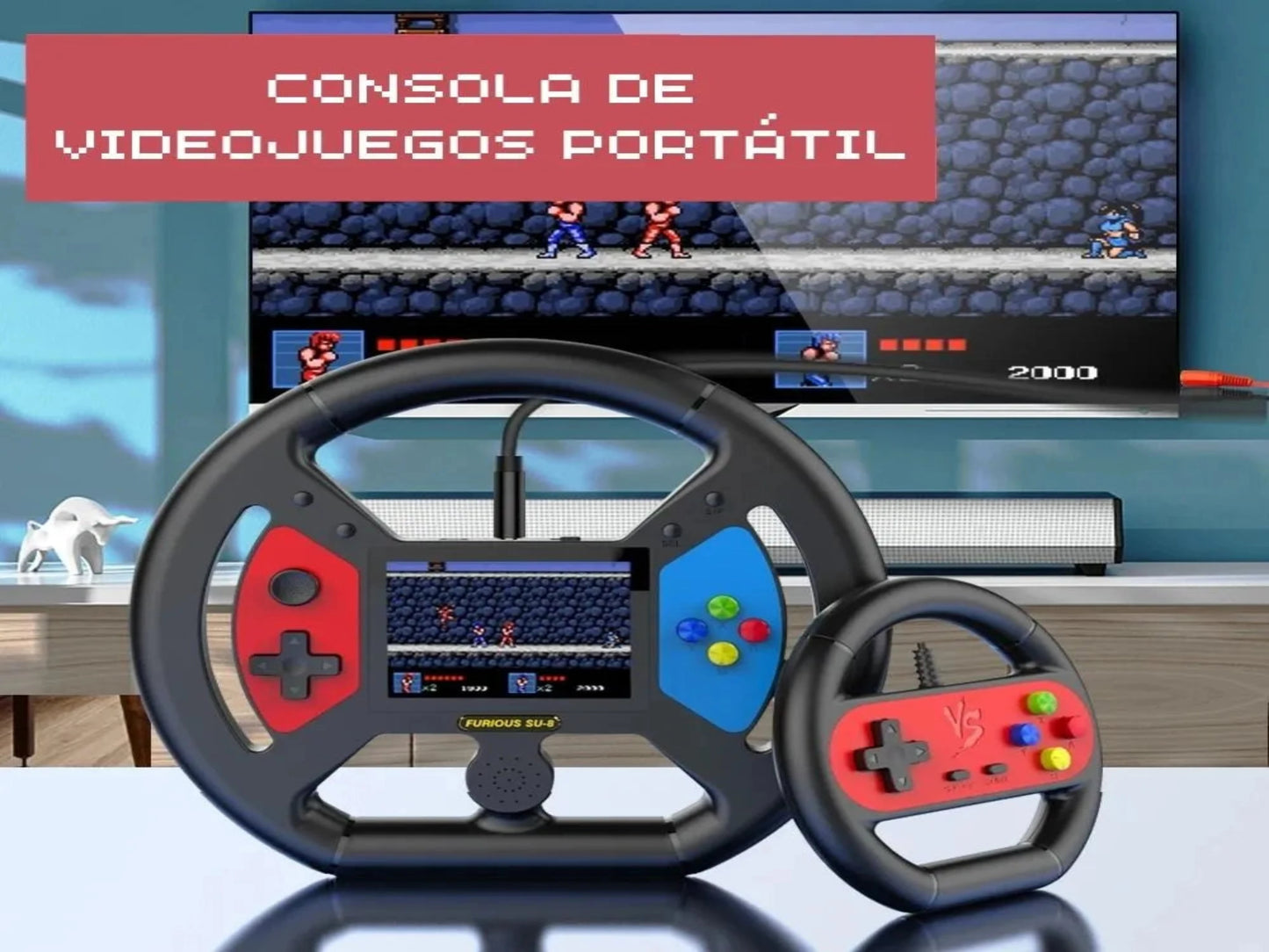 CONSOLA DE VIDEOJUEGOS PORTÁTIL