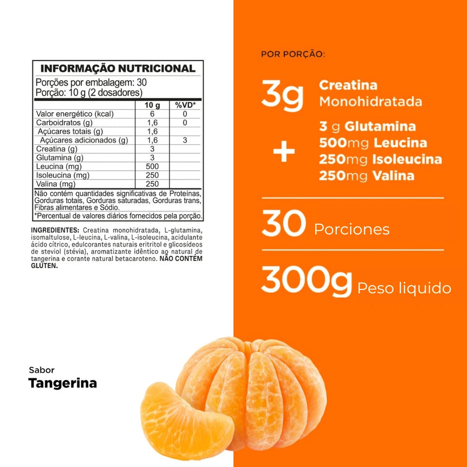 CREATINA CON GLUTAMINA