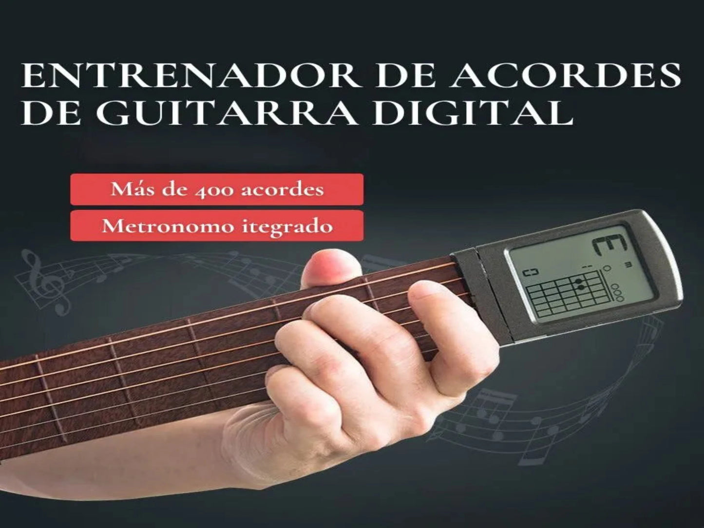 ENTRENADOR DE ACORDES DE GUITARRA DIGITAL