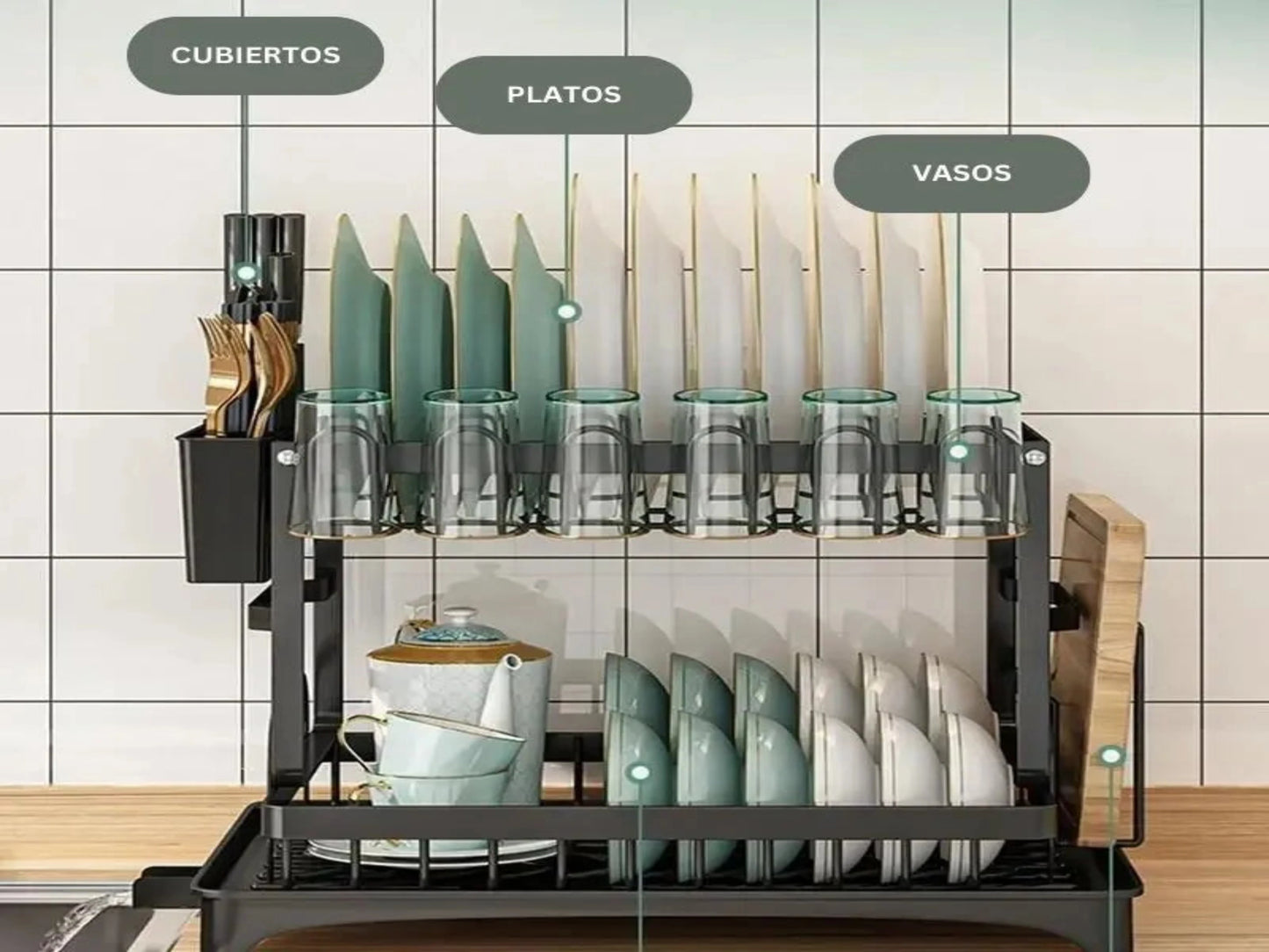ESCURRIDOR DE PLATOS