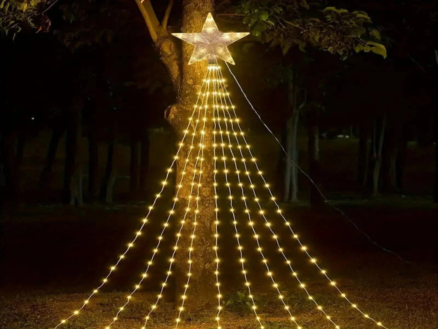 EXTENSIÓN DE LUCES NAVIDEÑAS
