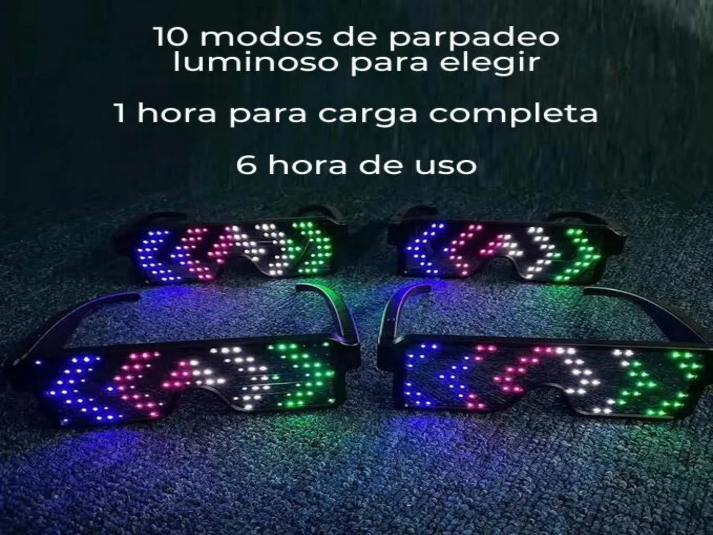 GAFAS LED