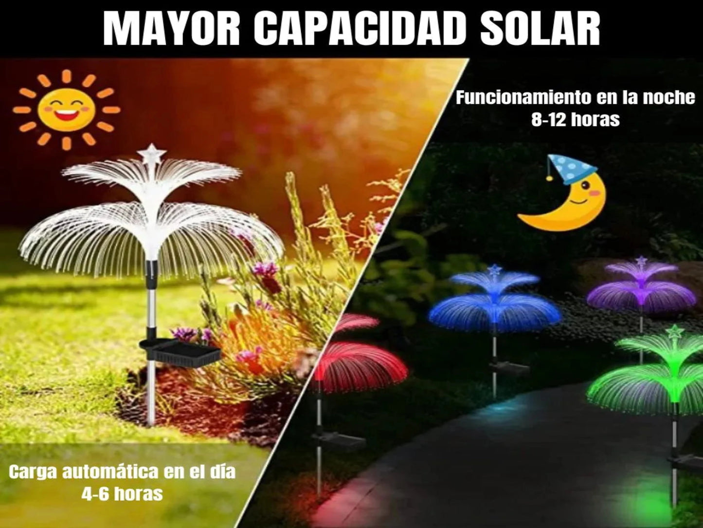 LUCES SOLARES DE JARDÍN