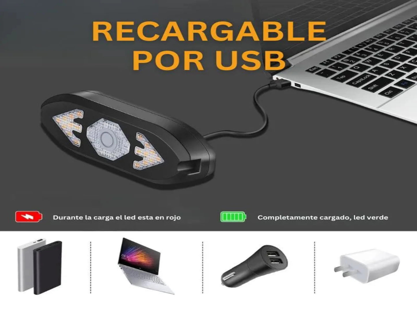 LUZ DE GIRO PARA BICICLETA