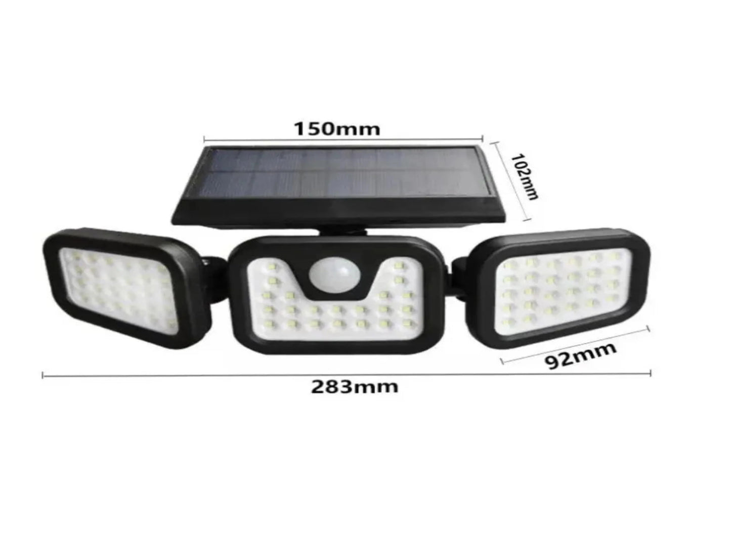 LUZ SOLAR PARA EXTERIOR