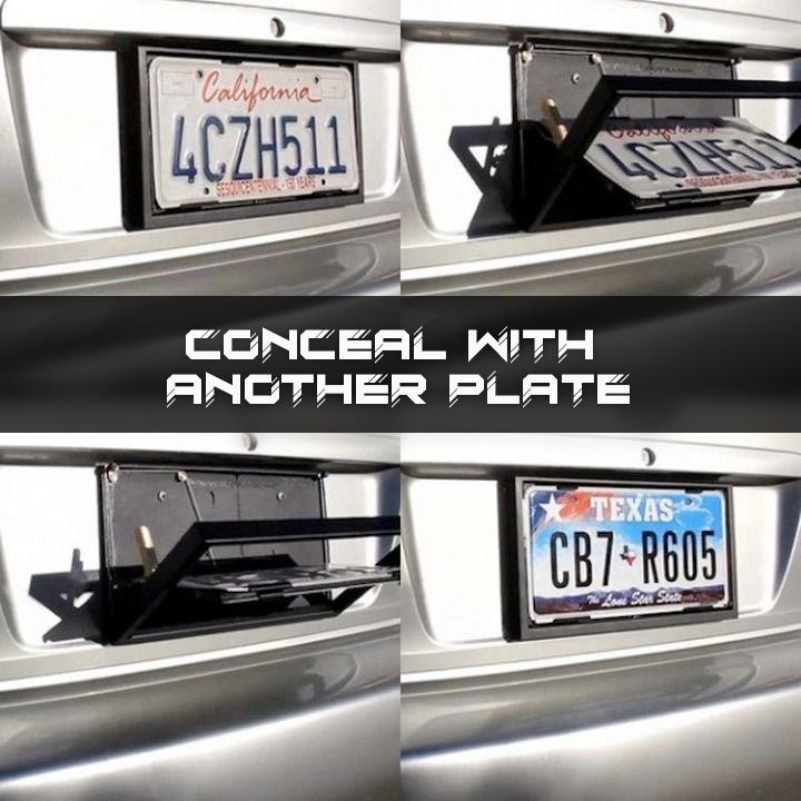 MARCO GIRATORIO PARA PLACA DE CARRO