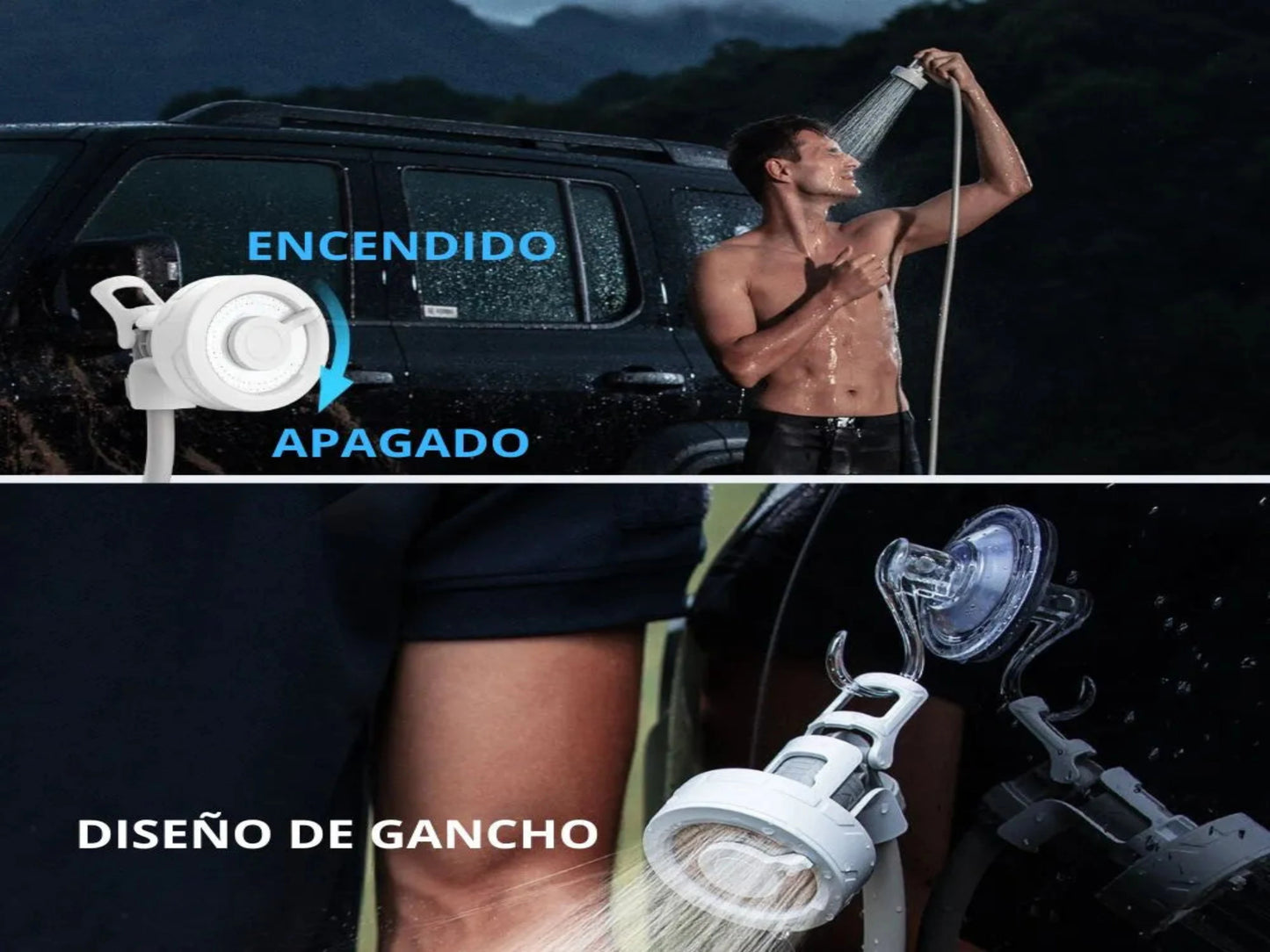MaxShower - DUCHA RECARGABLE