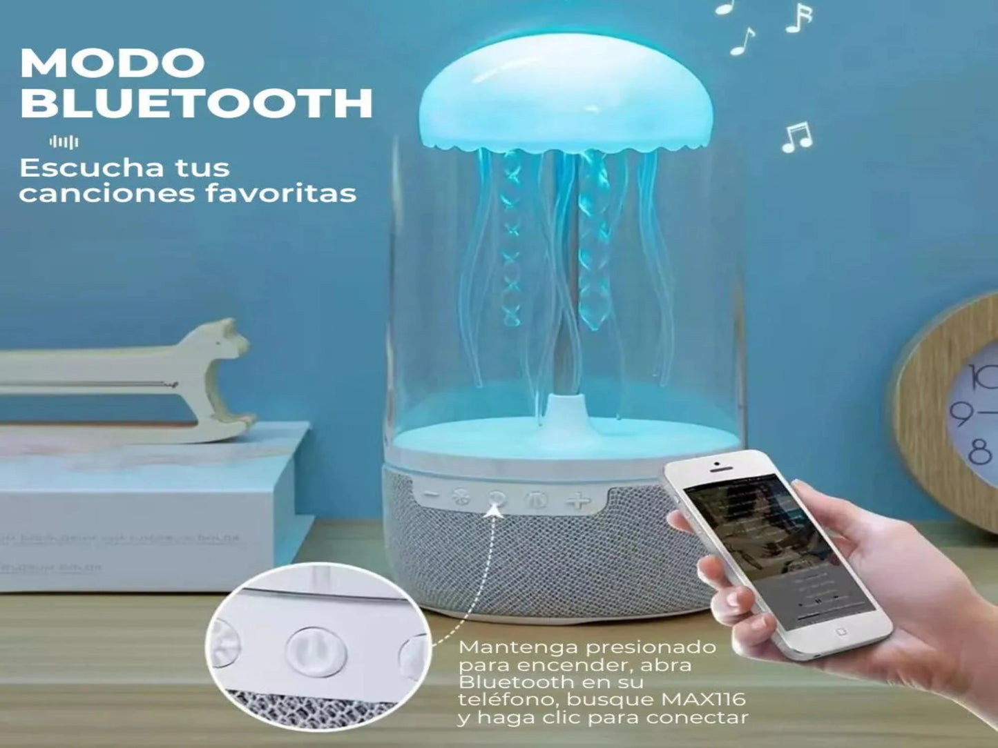 MeduSpeaker - LÁMPARA ALTAVOZ