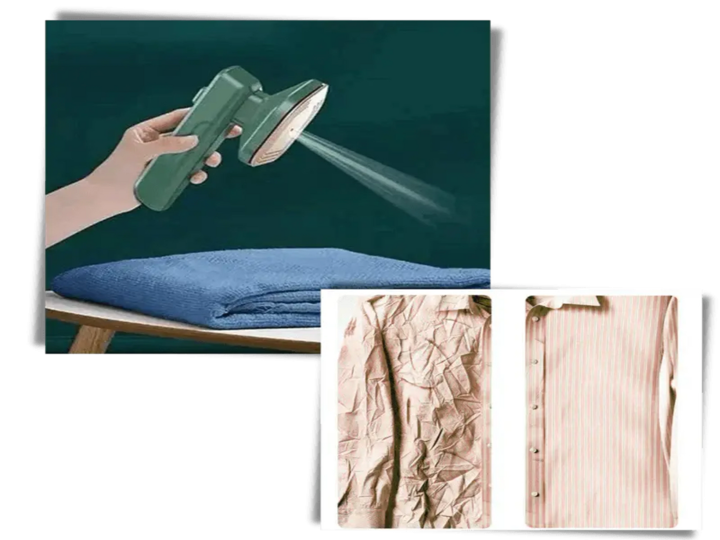MINI PLANCHA PARA ROPA