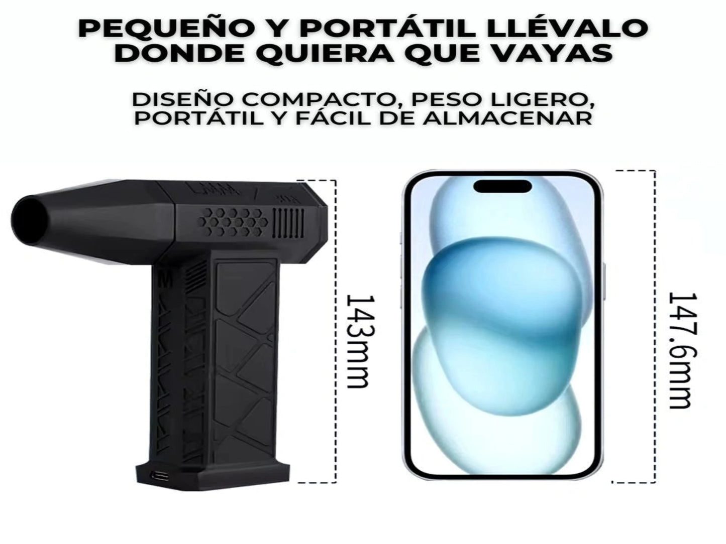 MINI VENTILADOR TURBO