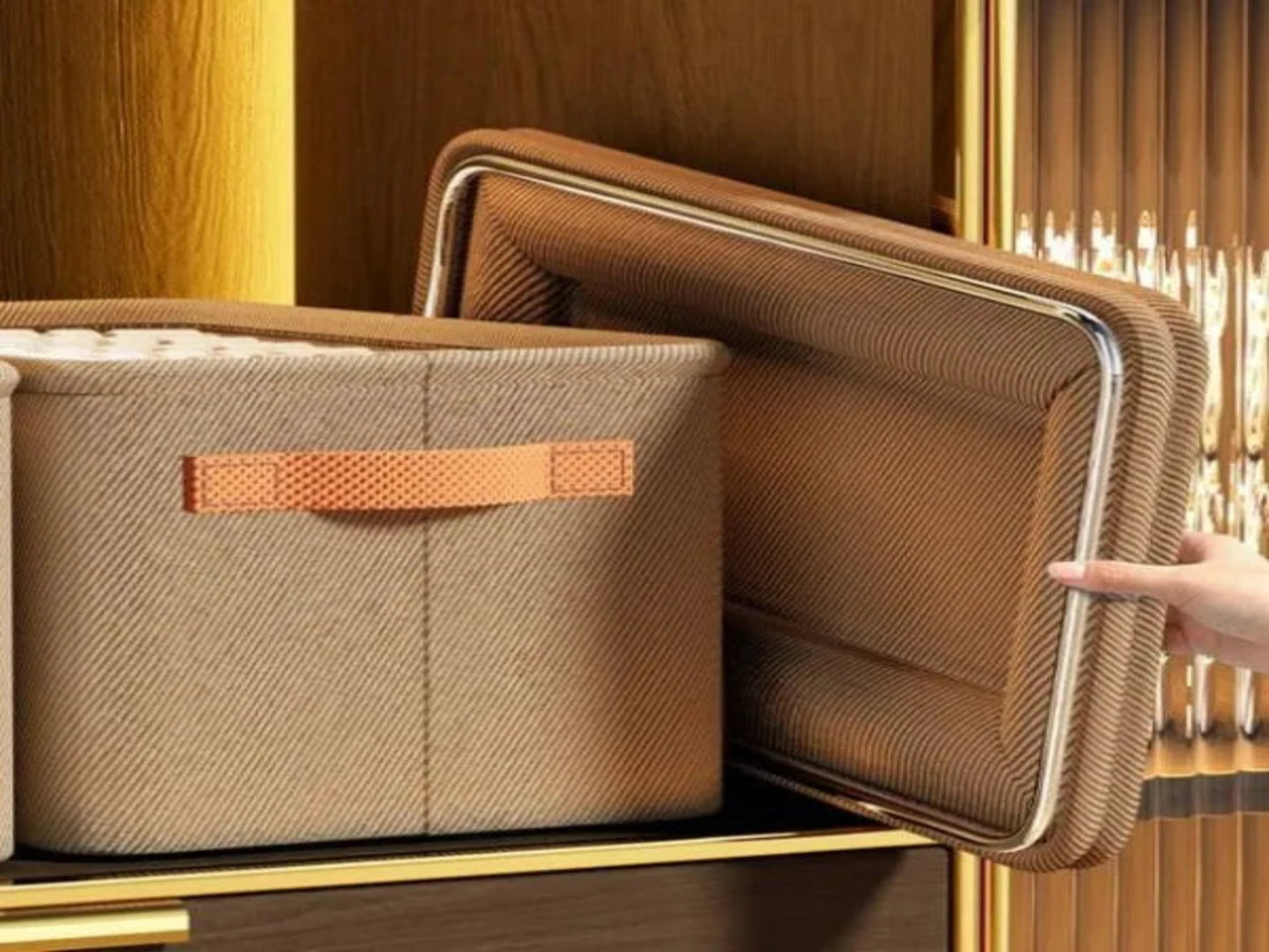 ORGANIZADOR DE ROPA PLEGABLE (PACK X 4)