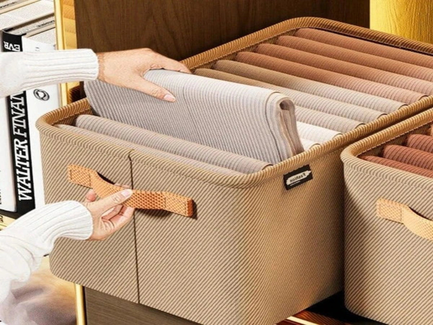 ORGANIZADOR DE ROPA PLEGABLE (PACK X 4)