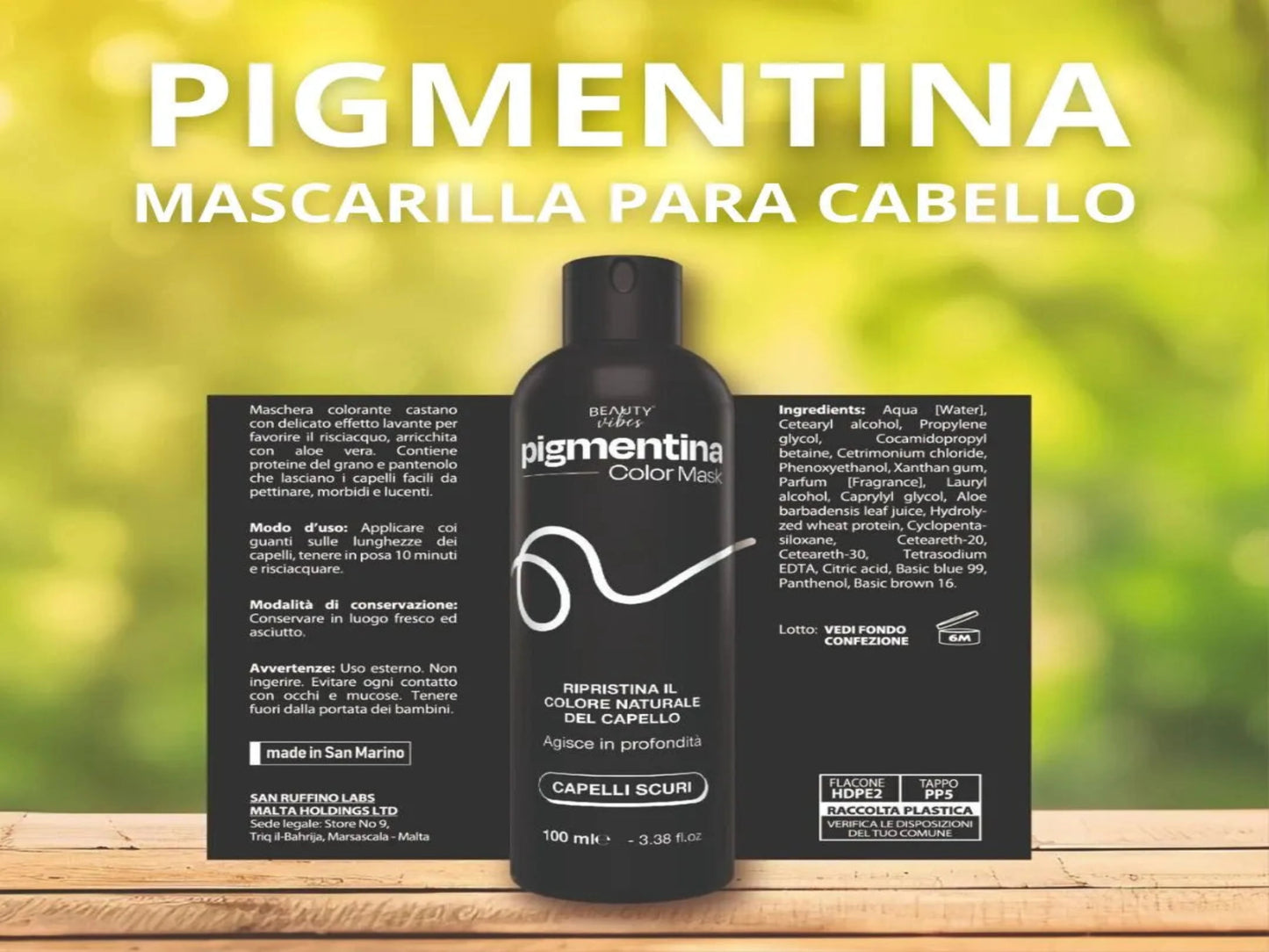 PIGMENTINA - MASCARILLA PARA CABELLO