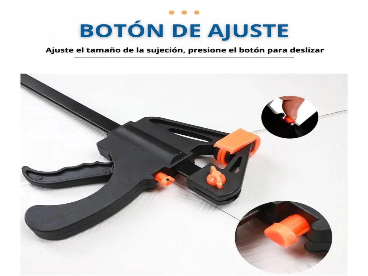 PRENSA PARA CARPINTERIA (8 PULGADAS) X2