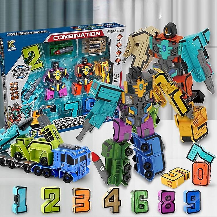 PROMO DOBLE SET DE ROBOT TRANSFORMER (2X1)
