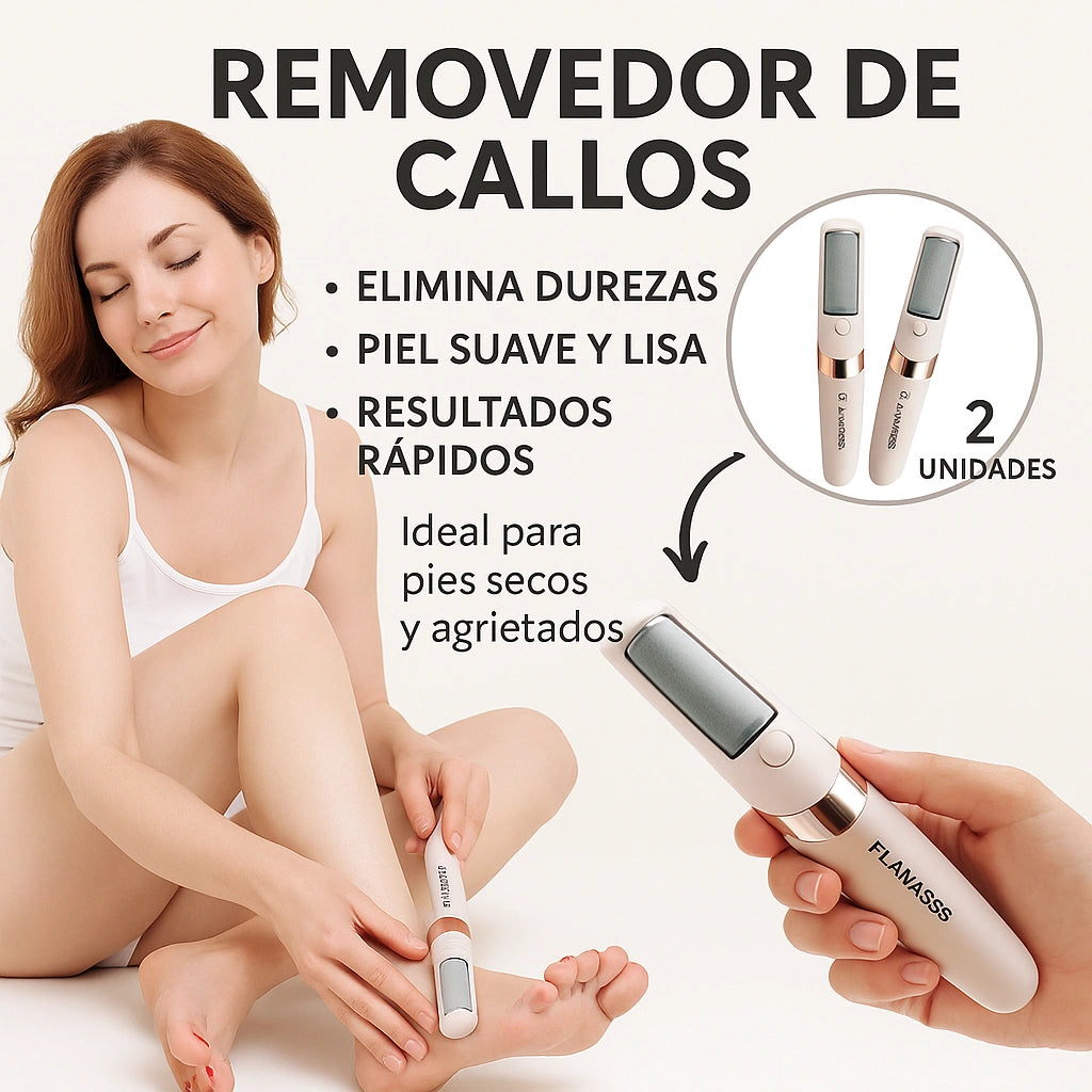 REMOVEDOR DE CALLOS (2 UNIDADES)