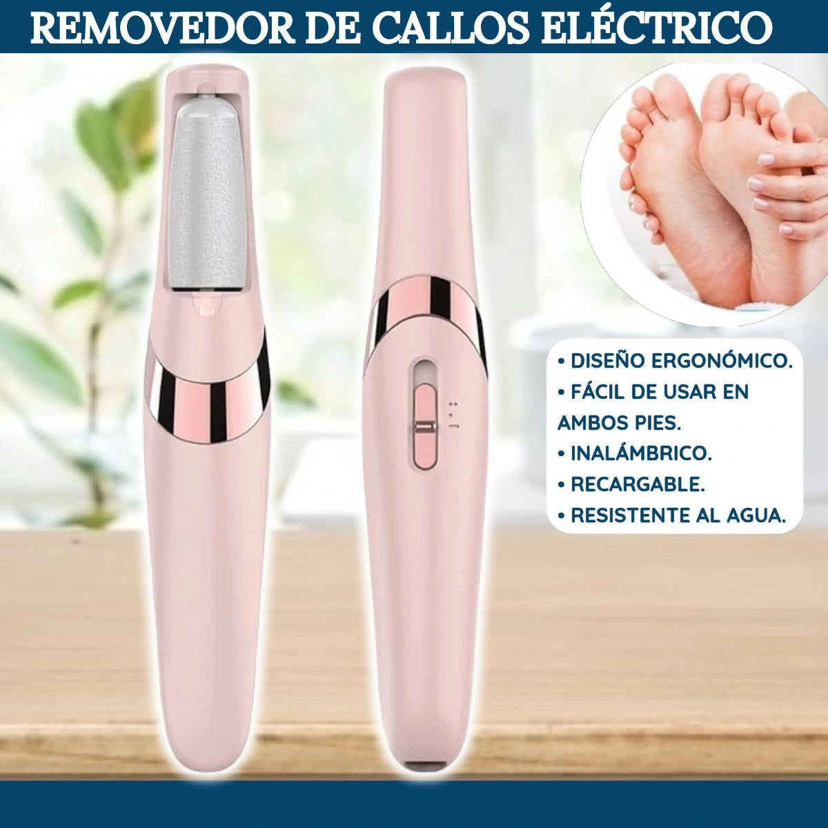 REMOVEDOR DE CALLOS (2 UNIDADES)