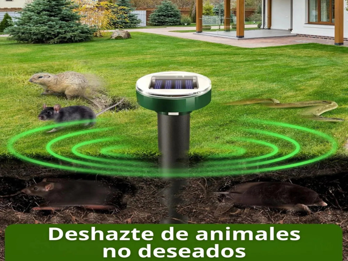 ESTACAS REPELENTES DE ROEDORES