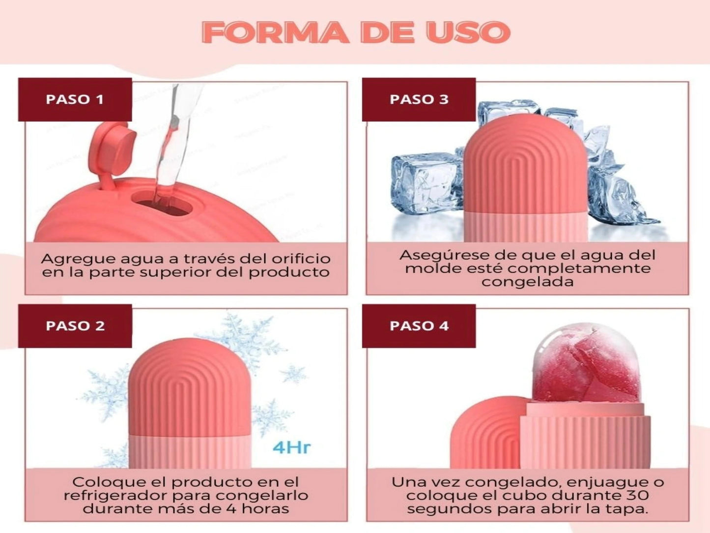 RODILLO DE HIELO FACIAL