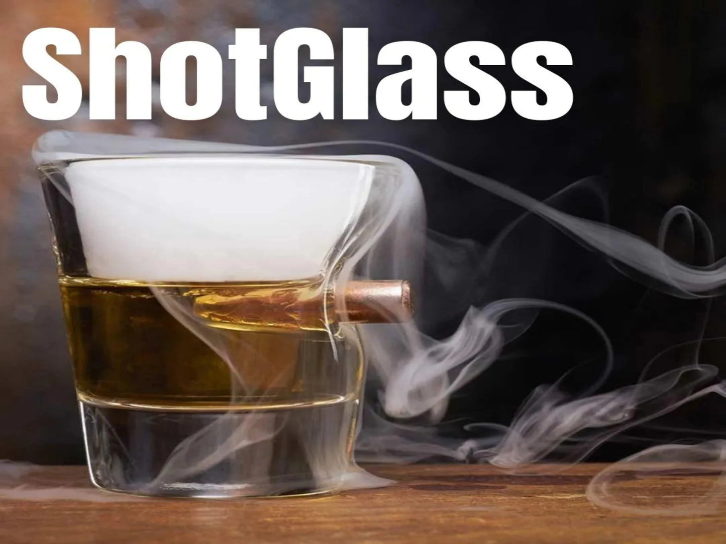 ShotGlass - VASO DE VIDRIO (SET X 2)