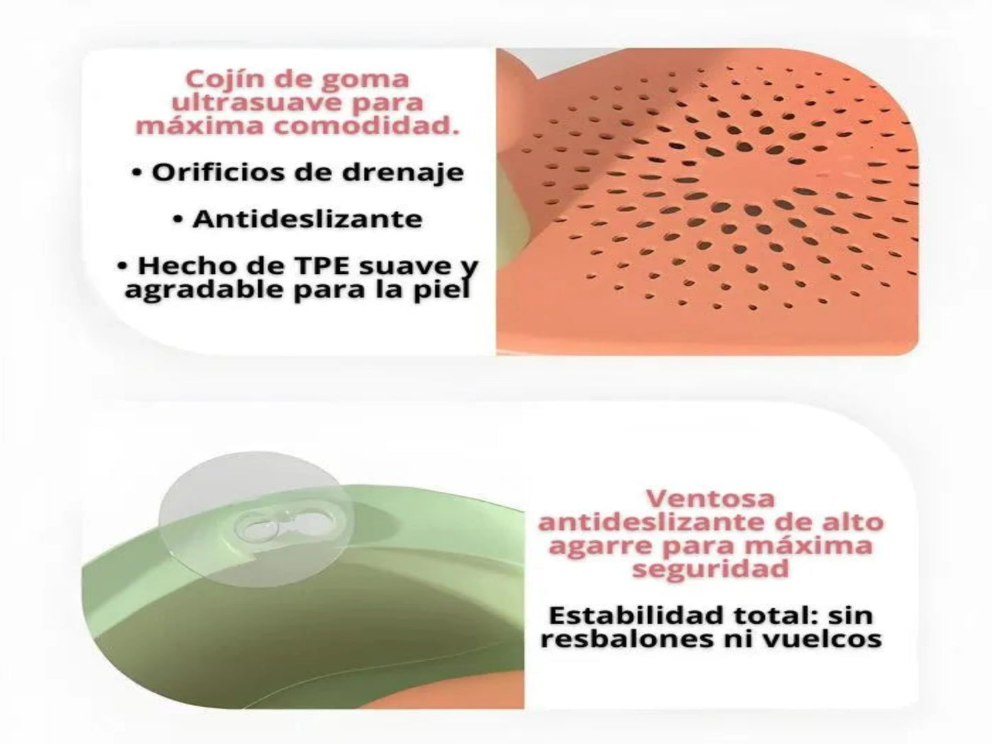 SILLA DE BAÑO PARA BEBÉS